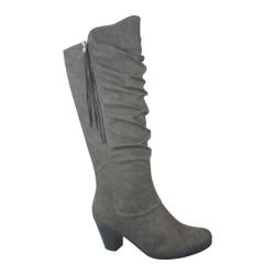 Women's Tender Tootsies Edina Wide Calf Boot Dark Taupe PU