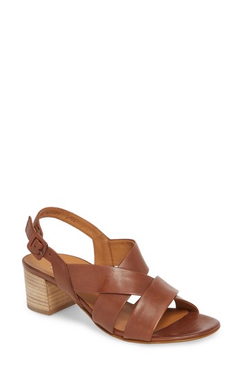 Women's Paul Green Reese Slingback Sandal, Size 6US / 3.5UK - Beige