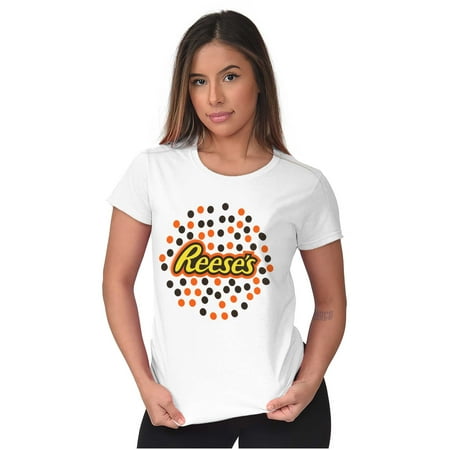 Reese S Chocolate Pieces Candy Dots Women S T Shirt Ladies Tee Brisco Brands M