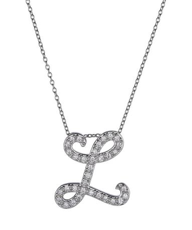 Paj Silver Cz Pend Clear 18