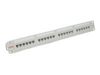 ROLINE Kat.5e 48,30cm (19)-Panel, 24 Ports, UTP, Lichtgrau (26.11.0347)