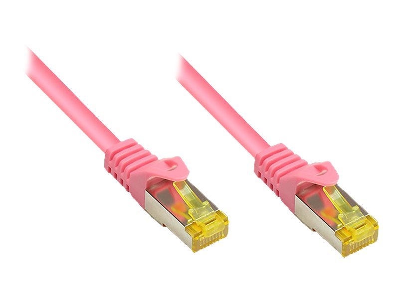 Alcasa 8070R-020M Networking Cable Magenta 2 M Cat7 S/FTP (S-STP)