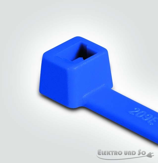 HellermannTyton 111-00659 T18R-E/TFE-BU Blue Chemical-resistant Ca