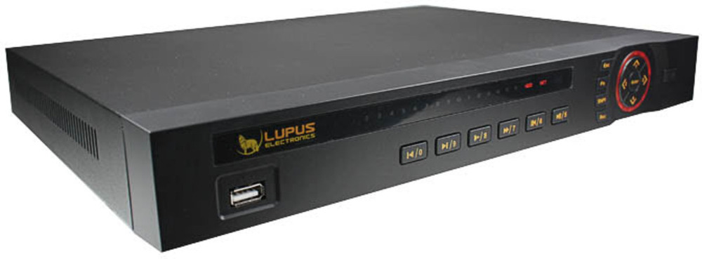 LUPUS-Electronics LUPUSTEC LE918 4k - Eigenständiger Digitaler Videorekorder - 8 Kanäle - Netzwerkfähig (10009)