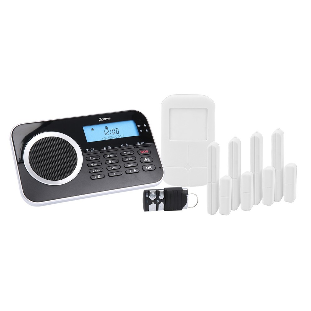 Olympia Protect 9761 Security Alarm System White