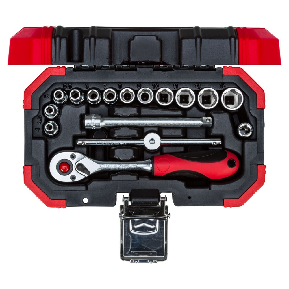 Gedore RED 3300050 Socket Wrench Set 1/4
