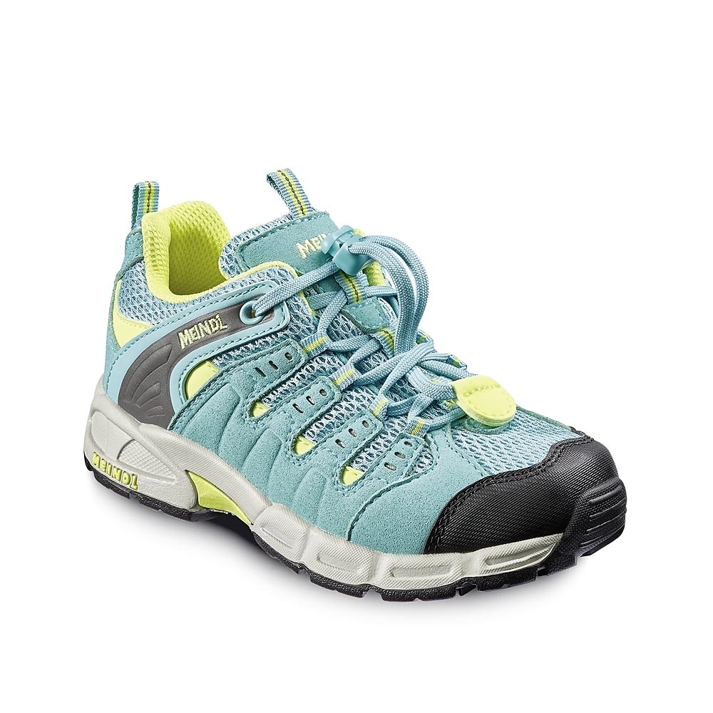 Meindl 2044-64 Respond Junior Mint/Gelb/ Kinder Wanderschuhe Blau/ Freizeit/ Wasserabweisend
