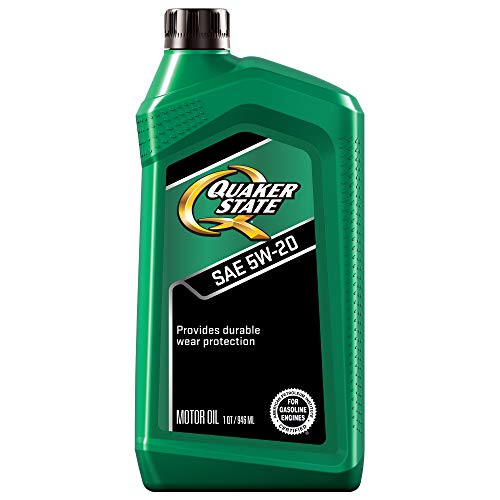 Quaker State Advanced Durability Conventional 5W-20 Motor Oil (1-Quart, Case of 6)