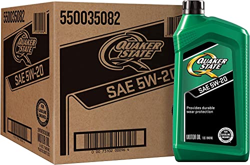 Quaker State Advanced Durability Conventional 5W-20 Motor Oil (1-Quart, Case of 6) thumbnail