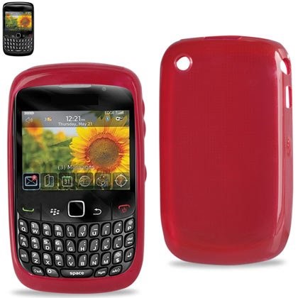 Reiko - Polymer Case for BlackBerry Curve 8530/8520 - Red