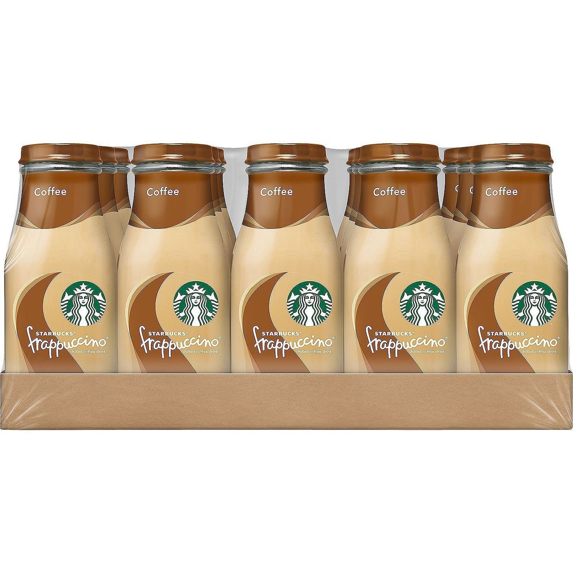 (15 Bottles) Starbucks Frappuccino Iced Coffee Drink  9.5 Fl Oz