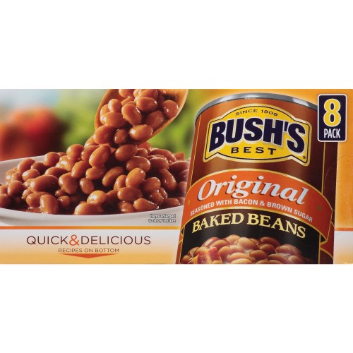 Bush's Original Baked Beans, 8 Pk./16.5 Oz. (pack of 6) (Pack of 3)