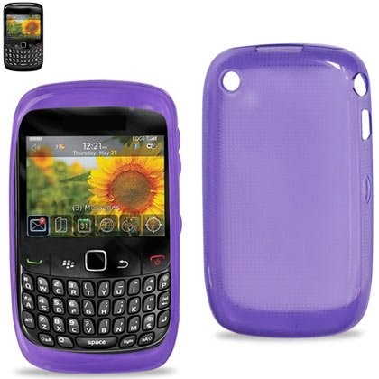 Reiko - Polymer Case for BlackBerry Curve 8530/8520 - Purple