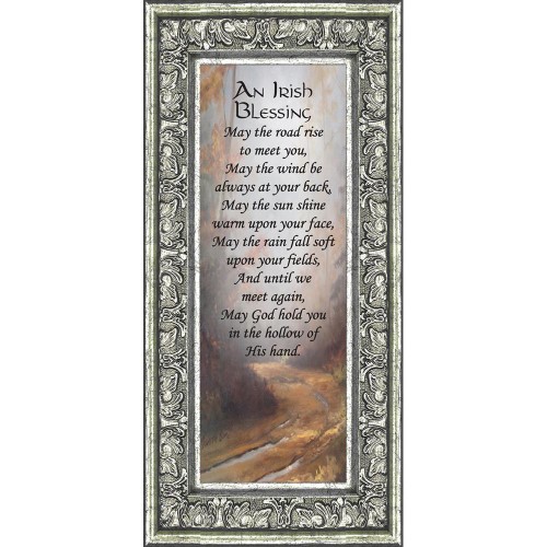 An Irish Blessing, Prayer for Blessing on a Loved One, 6x12 7786