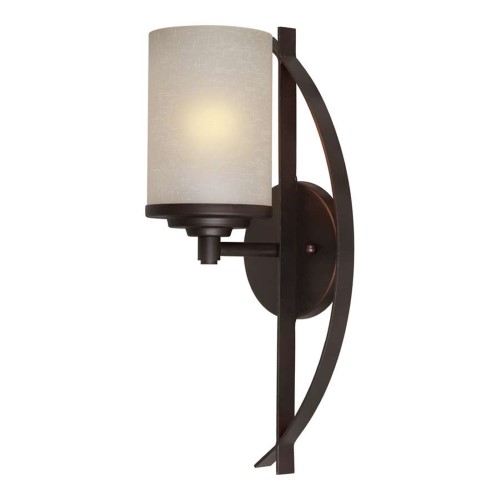 Forte Lighting 1 Light Wall Bracket in Antique Bronze - 2554-01-32