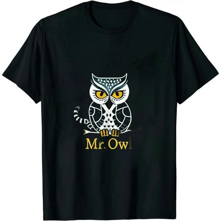 COMIO Men S Mr Owl How Many Licks Shirt - Vintage Tootsie Pop Graphic T-Shirt