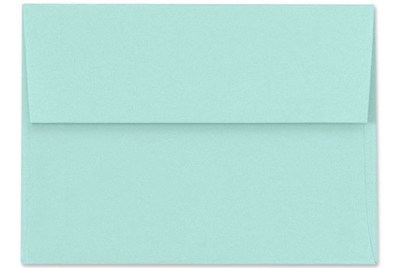 LUX A6 Invitation Envelopes (4 3/4 X 6 1/2) 50/Box Seafoam (LUX-4875-113-50)