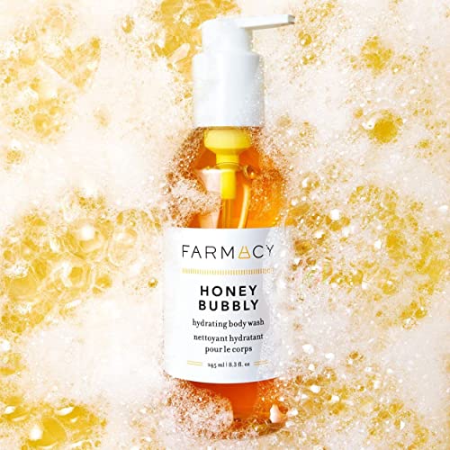 Farmacy Honey Bubbly Moisturizing Body Wash - Foaming Shower Gel - Sulfate Free and Sensitive Skin Safe (8.3 Fl Oz) thumbnail