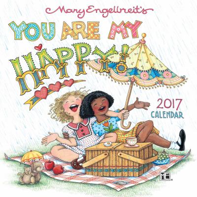 Mary Engelbreit 2017 Mini Wall Calendar: You Are My Happy!