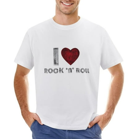 Graphics Slogan Set Isolated Men’s Graphic T-shirt Vintage Short Sleeve Sport Tee White L