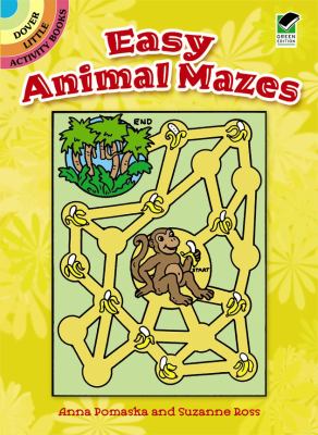 Dover Storybooks - 26282 | Easy Animal Mazes Book