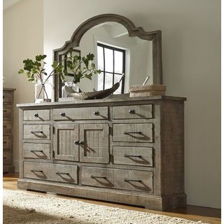 Sunset Trading Shades of Sand Shutter Mirror - Sunset Trading CF-2334-0489
