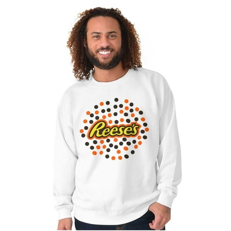 Reese S Chocolate Pieces Candy Dots Sweatshirt for Men or Women Brisco Brands M