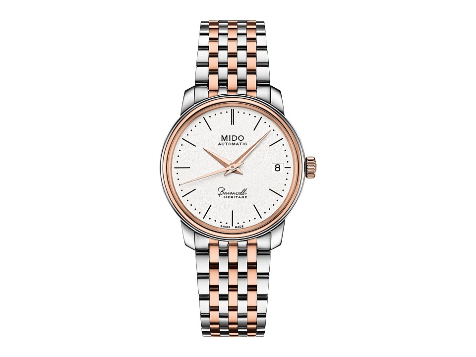 Mido Baroncelli III Automatic Silver Dial Ladies Watch M0272072201000