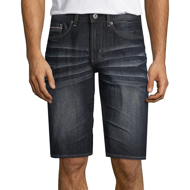 I Jeans by Buffalo Mens Cargo Short, Size 33, Blue