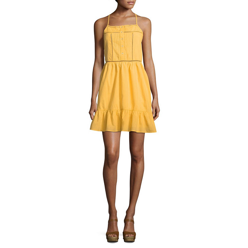 Hint of Mint Sweet Escape Sleeveless Sundress-Juniors