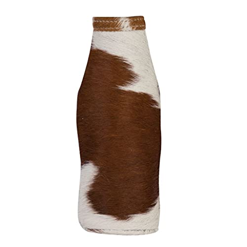 Myra Bag Cool Me Down Beer Pint Holder Upcycled Leather & Cowhide S-2289