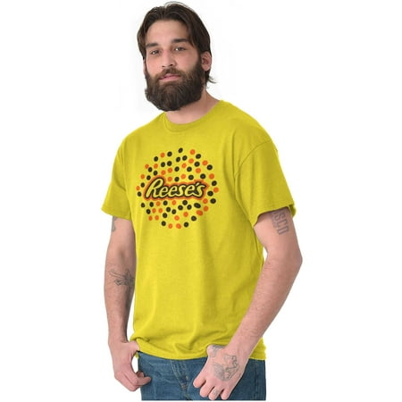 Reese S Chocolate Pieces Candy Dots Men S Graphic T Shirt Tees Brisco Brands L