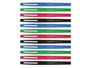 Paper Mate Flair Felt Tip Pens, 0.7mm, Medium Point, Assorted Colors, 12-Count