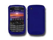 Amzer Silicone Skin Jelly Case for Blackberry Curve 3g 9300, Curve 8520, and Curve 8530  Blue