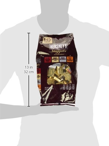 Hershey S Nuggets Snack Size Milk & Dark Chocolate Candy Bars  145 Pk./52 Oz thumbnail