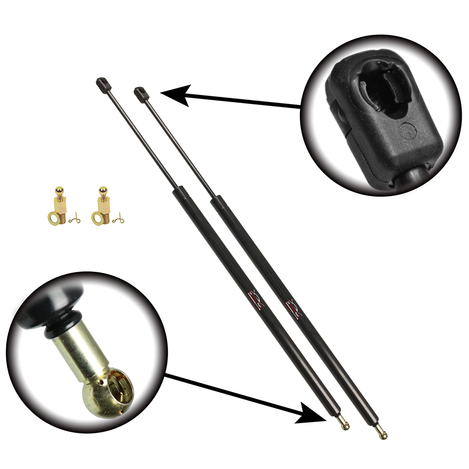 Qty 2 Made by Strong Arm 4962 Hatch Liftgate Tailgate Fits Select: 1990-1991 CHEVROLET CORSICA  1989 PONTIAC TEMPEST