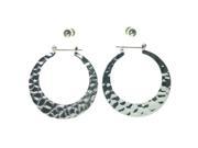 Silver-Tone Metal Multiple-Earrings #3619