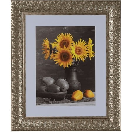 3  Polystyrene Decorative Picture Frame by WholesaleArtsFrames-com 20x28 2518 Series - Brushed Red & Silver - Made in USA