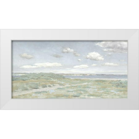 McKee  Christy 32x18 White Modern Wood Framed Museum Art Print Titled - Pathe to the Water