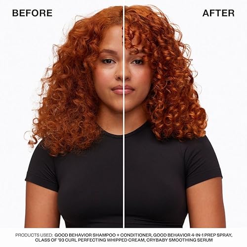 IGK GOOD BEHAVIOR | Ultra Smooth Shampoo (8 Oz) + Spirulina Protein Spray (5.6 Oz) | Frizz Control + Hydrates + Shine | Vegan + Cruelty-Free | thumbnail