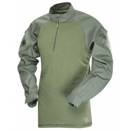TRU-SPEC 1/4 Zip Tactical Response Shirt - Men's, 2XL, Long, Olive Drab, 2565027
