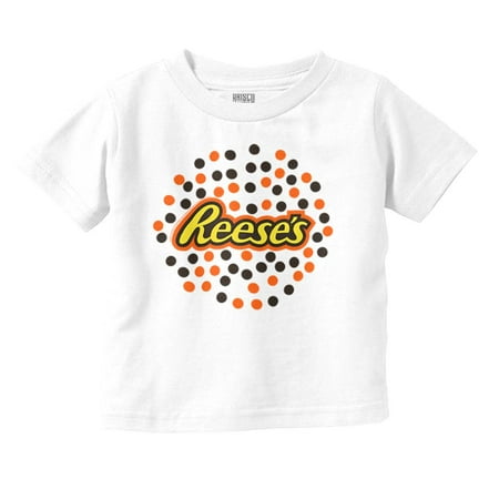 Reese S Chocolate Pieces Candy Dots Toddler Boy Girl T Shirt Infant Toddler Brisco Brands 2T