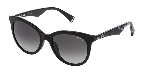 Police SPL759 0700 Black  Women/Men  Sunglasses
