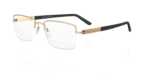 Silhouette Eyeglasses CARBON INTARSIA NYLOR 5441 6051