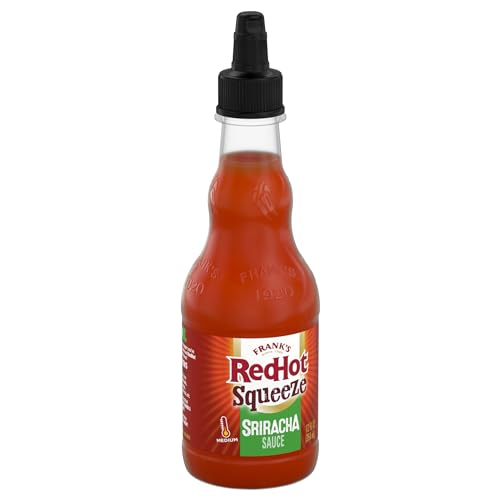 Frank S RedHot Sriracha Squeeze Hot Sauce  12.0 Fl Oz