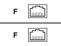 EFB Elektronik 37489.1 Cable Gender Changer RJ-45 Bronze