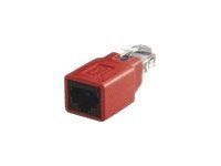 Wentronic Goobay CAT 5e RJ45 Verbinder/Kupplung, Crossover - Bis 100 MHz-Netzwerke (68912)