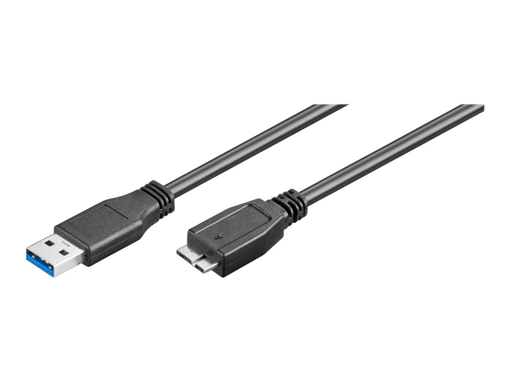 Microconnect USB3.0AB3MICRO 1m USB a USB B Male Male Black USB Cable