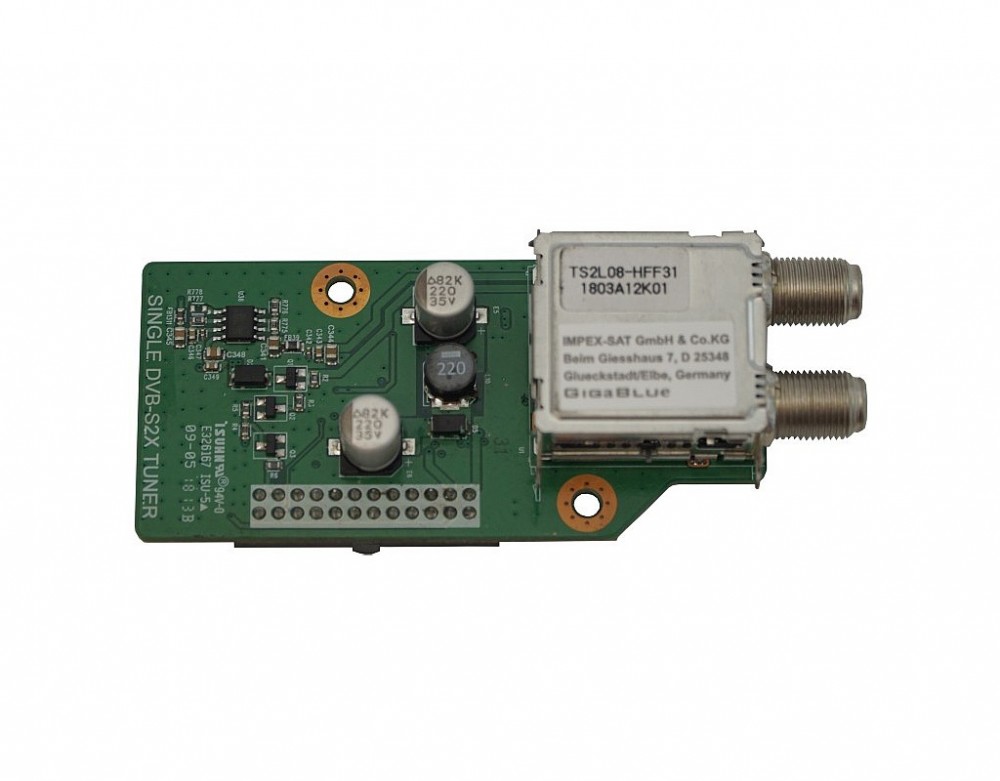 GigaBlue Dvb-S2X Multistream Single Tuner