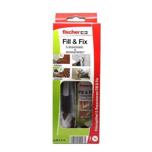 Fischer 051097 Fill&Fix Filler Optimises Repair of Torn Holes in O
